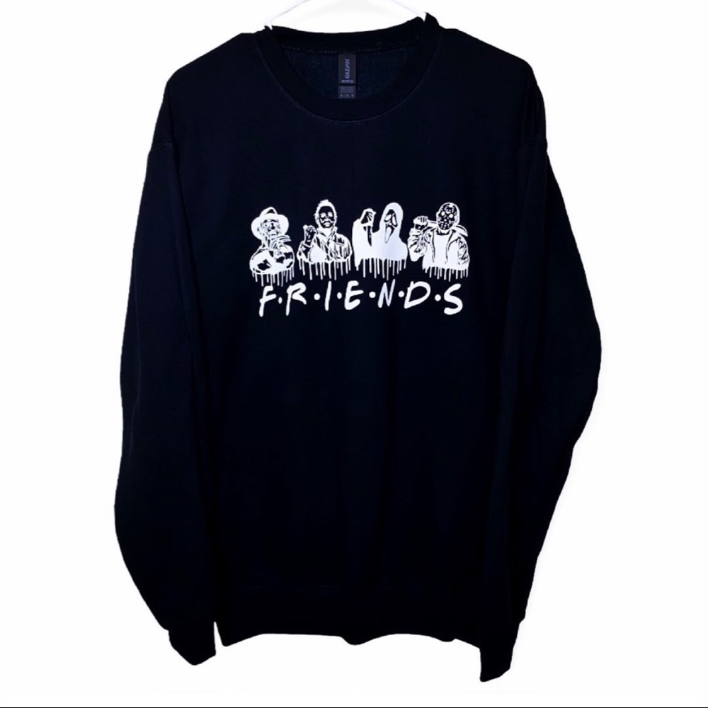 FRIENDS Halloween Crewneck Black